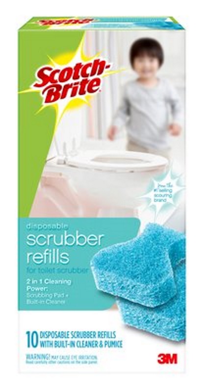 3M 557-R10-6 Scotch-Brite Disposable Toilet Scrubber Refills at Sutherlands