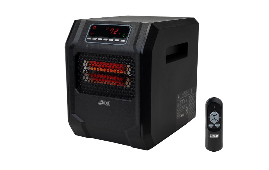 EZ-HEAT 32559 Infrared Heater, 6 Infrared Elements, Three Settings at