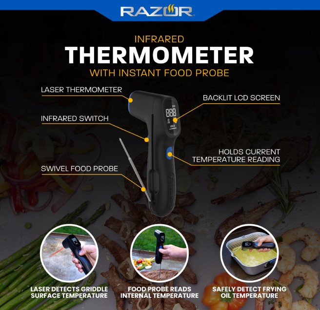 Digital Meat Thermometer - Mr. Bar-B-Q