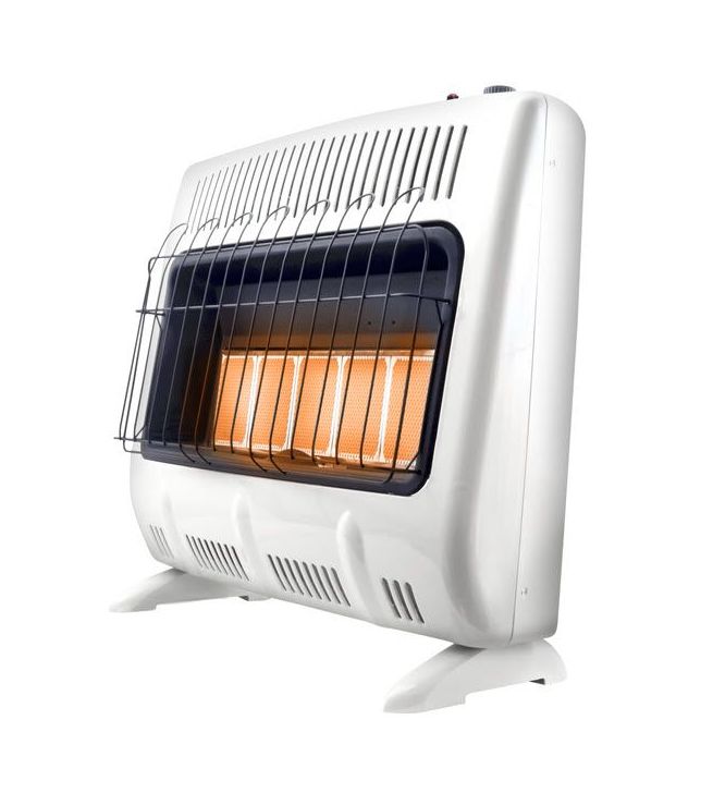 Mr. Heater F299430 30,000 Btu Vent Free Radiant Dual Fuel Heater At 