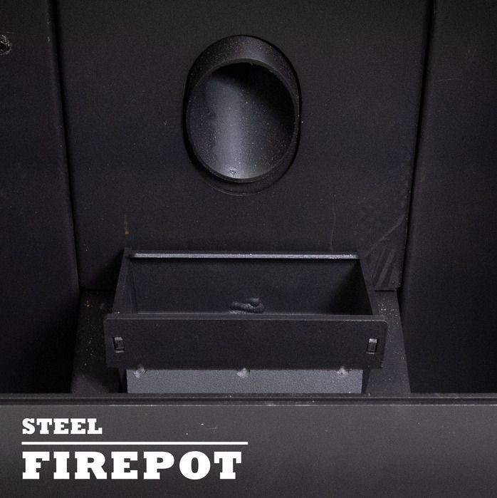 Cleveland Iron Works PS130WCIW Large Pellet Stove 2,000 Square Foot