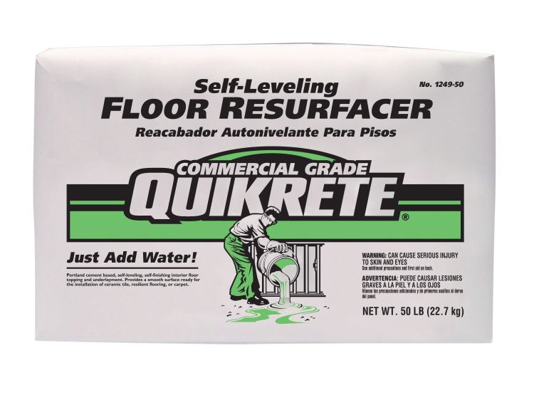 Floor Resurfacer 50lb At Sutherlands, How To Use Quikrete Self Leveling Floor Resurfacer