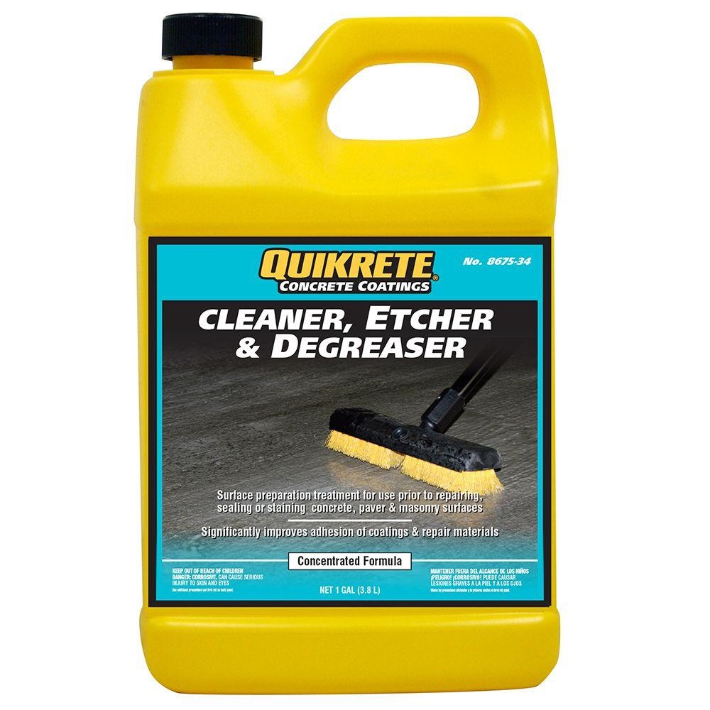 Quikrete 867534 Concrete Cleaner, Etcher And Degreaser 1 Gal at Sutherlands