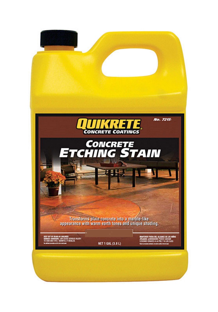 Quikrete 721526 Concrete Etching Stain Coffee 1 Gal at Sutherlands