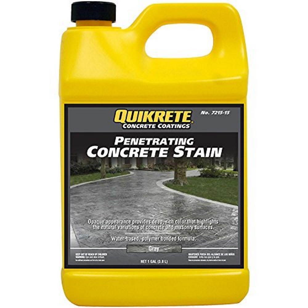 Quikrete 721515 Concrete Stain Gray 1 Gallon at Sutherlands