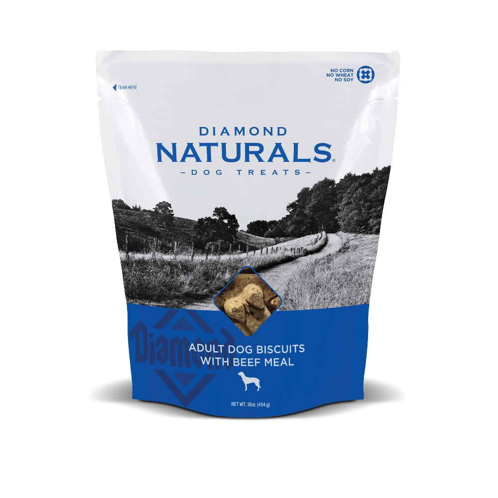 Diamond Pet Foods DI9061 Diamond Naturals Beef Biscuit 16Oz at Sutherlands