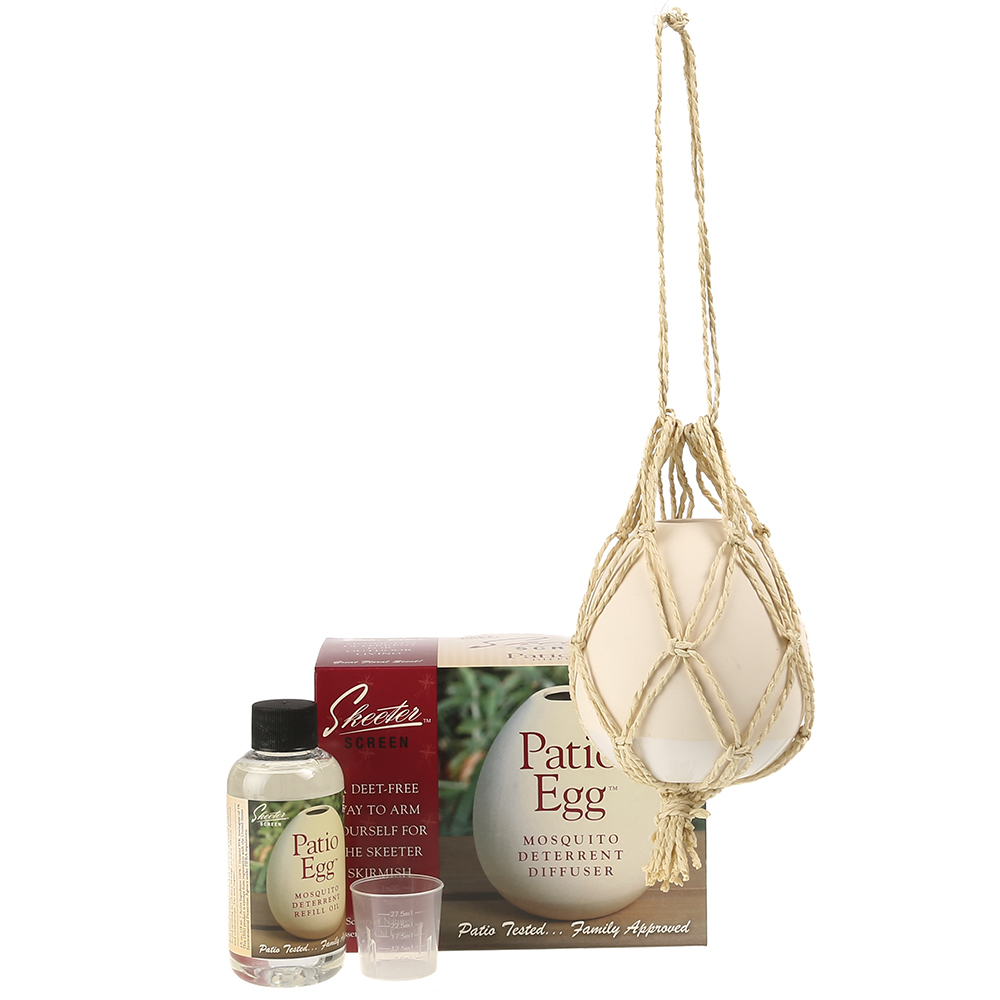 Skeeter Screen SKE90600 Patio Egg Diffuser Mosquito Deterrent at