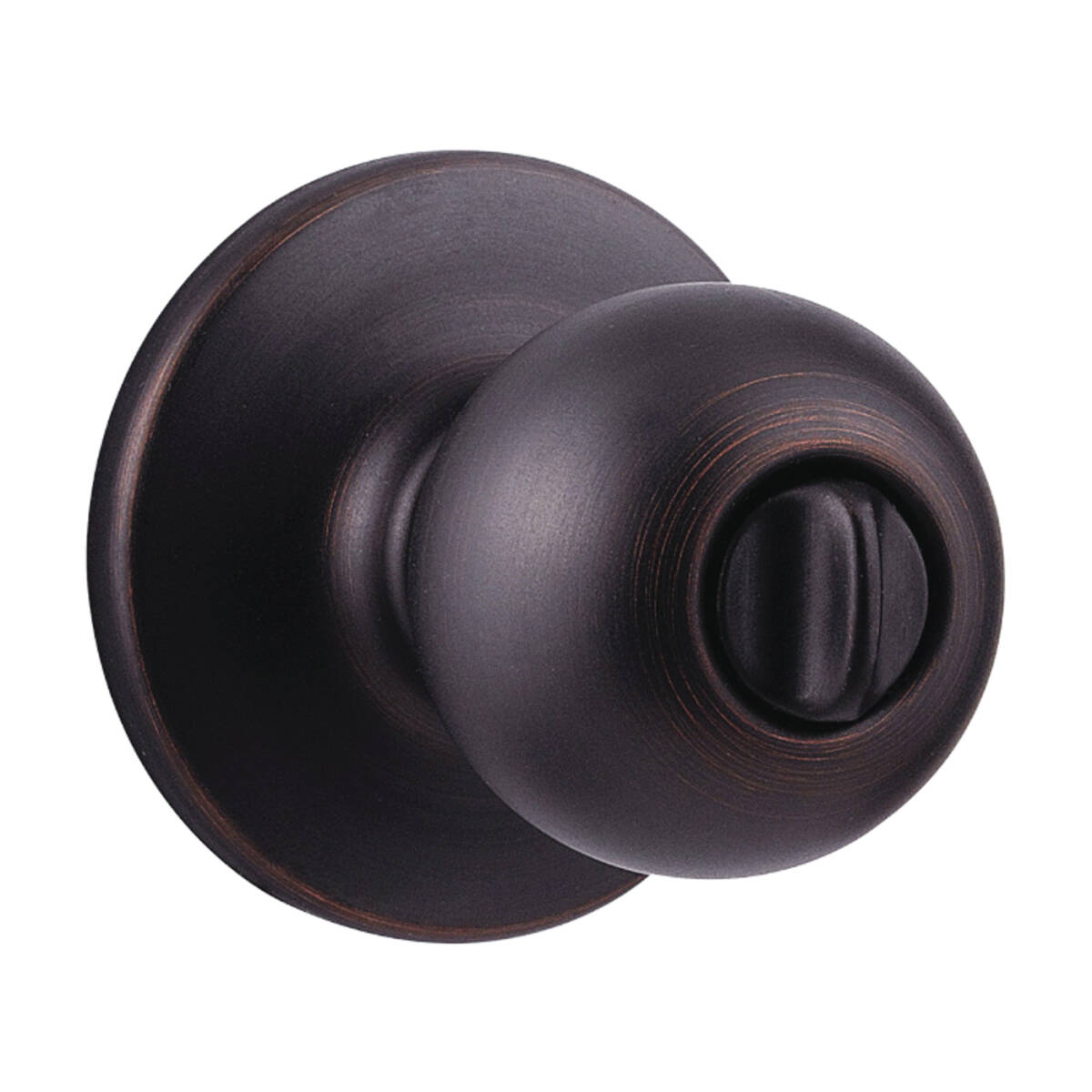 Kwikset 300P11P CP Polo Privacy Door Knob, Bronze at Sutherlands