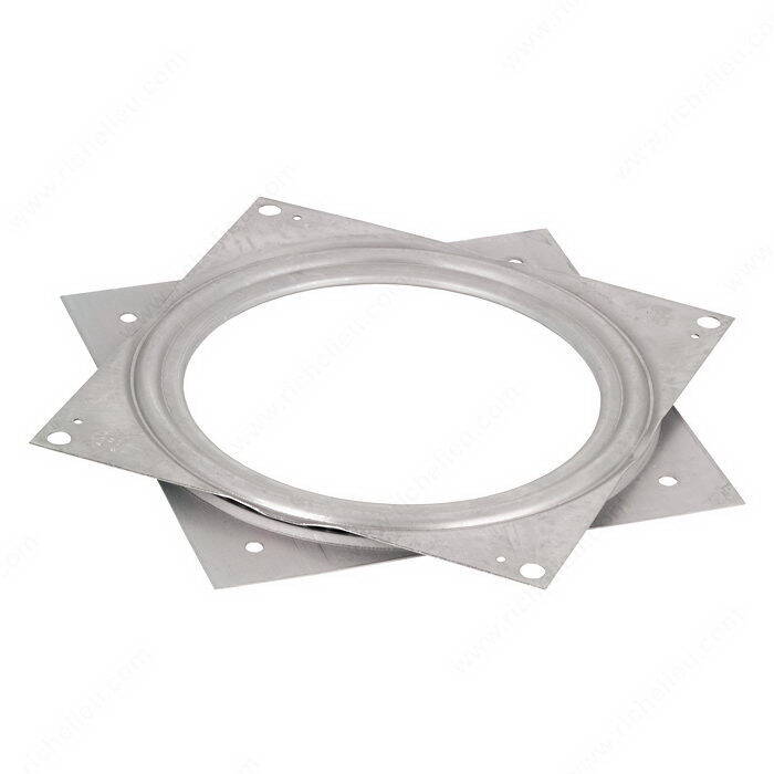 Richelieu BP6612 6Inch Galvanized Lazy Susan Swivel Plate at Sutherlands