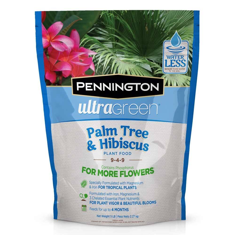 Pennington 100540115 5-Pound 9-4-9 Ultragreen Plam Tree & Hibiscus