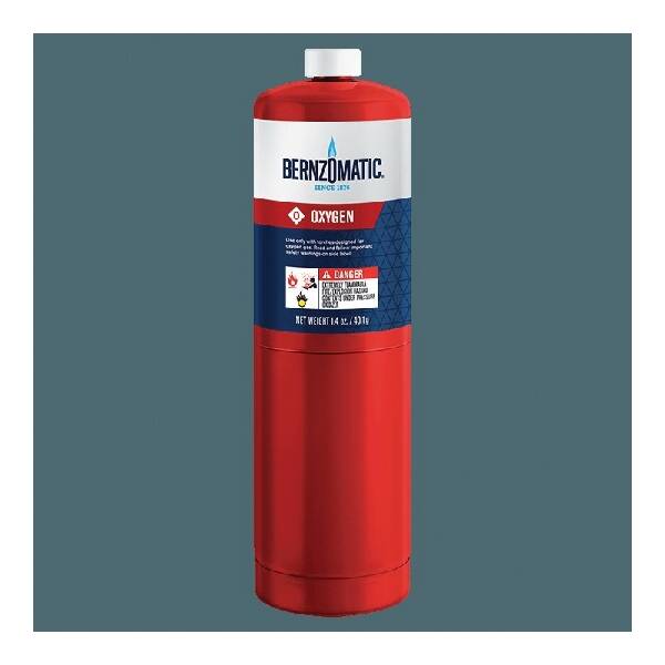 BernzOmatic 304180 1.1Cu. Ft. Oxygen Cylinder at Sutherlands