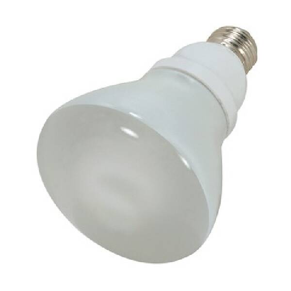 15-Watt R30 CFL Flood Light Bulb - 2700K Soft White, E26 Base, Replaces 65W Incandescent