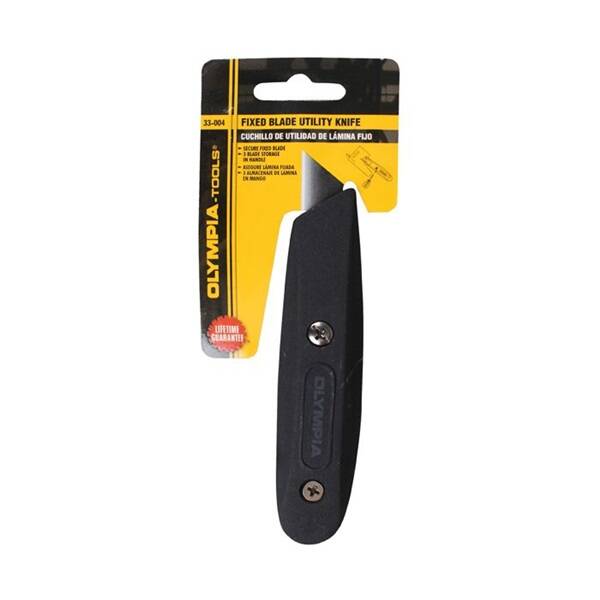 Olympia Tools 33-004 3-Blade Utility Knife at Sutherlands