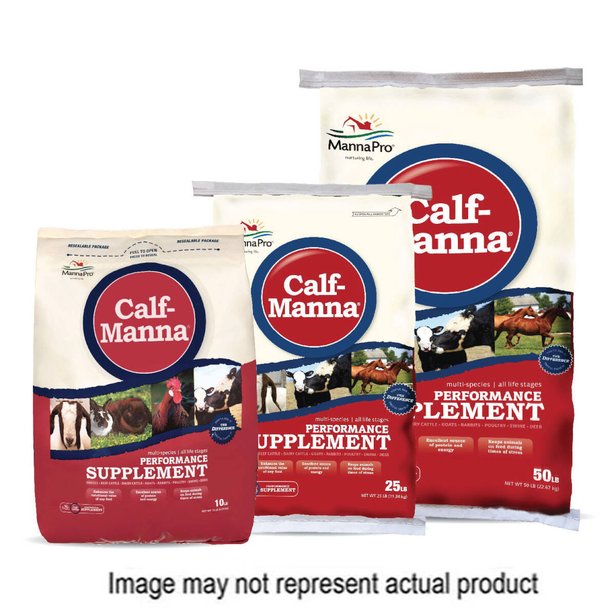 Manna Pro 1000103 CalfManna Calf Feed Supplement, 10 Lb Bag at Sutherlands