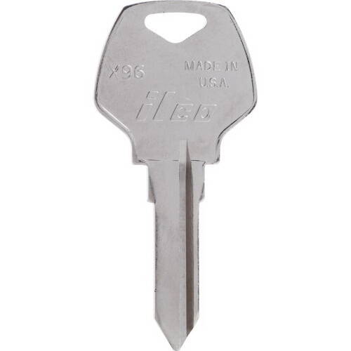 HILLMAN™ 83918 Blank Brass Nickel Key For Harley Davidson 