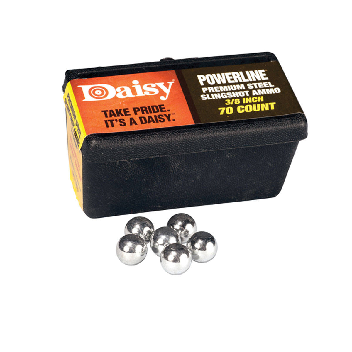 Daisy 988183446 3/8Inch Premium Steel Slingshot Ammo , 250Box at