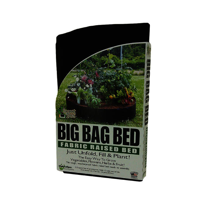 BIG BAG BED H68 12050RB 36Inch X 12Inch Black Junior Raised Bed at