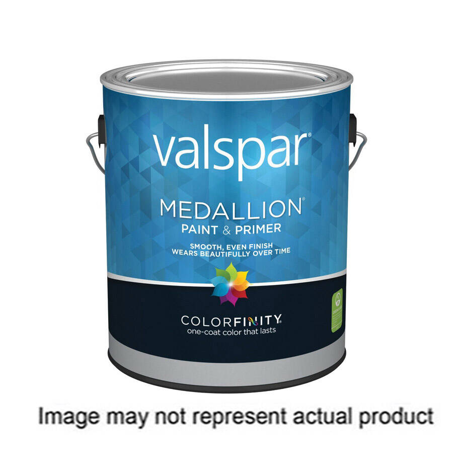 Valspar 2402 1-Gallon Medallion Interior Paint & Primer, Semi-Gloss ...