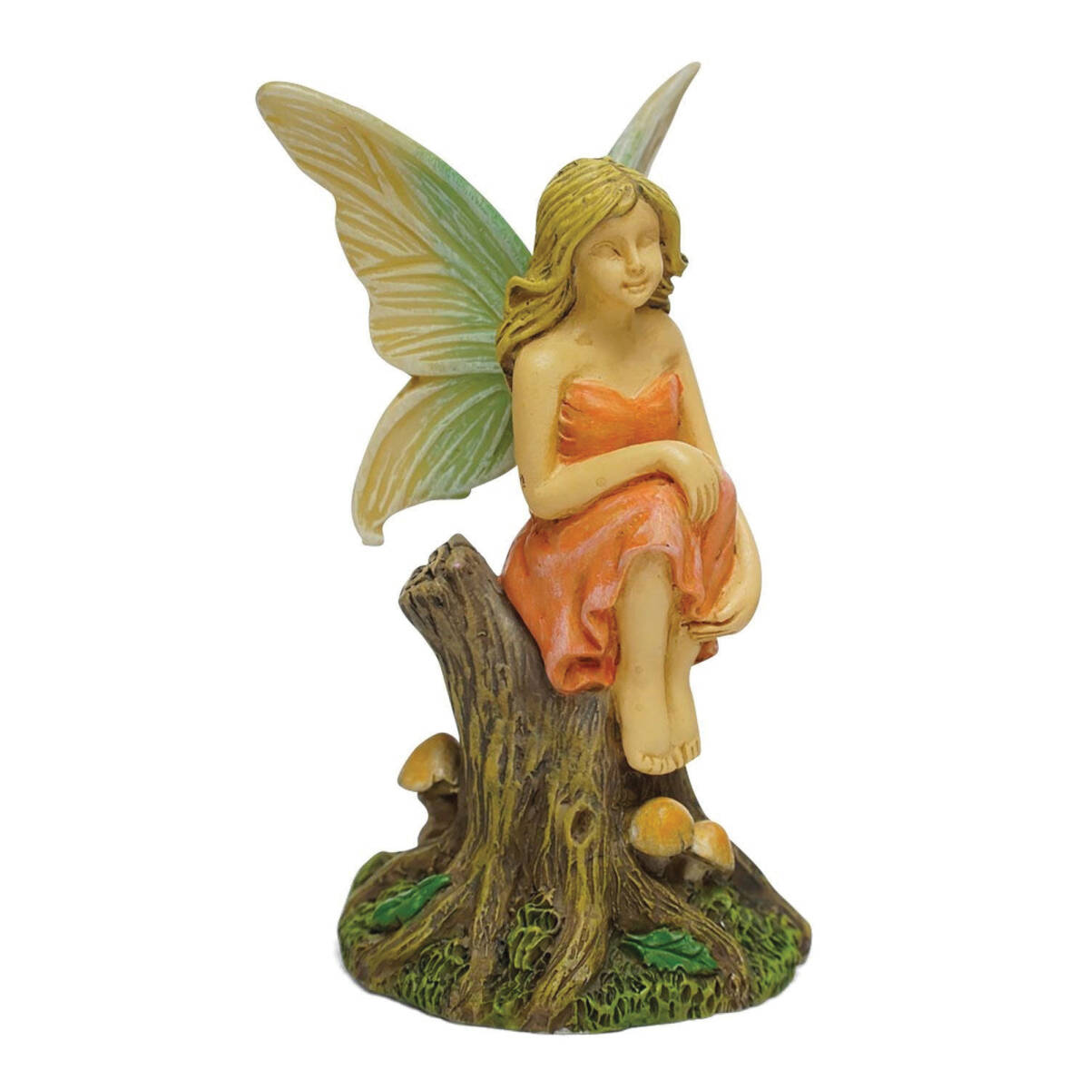 MARSHALL Home & Garden MG311 Reflective Fairy Girl Sitting On Tree ...