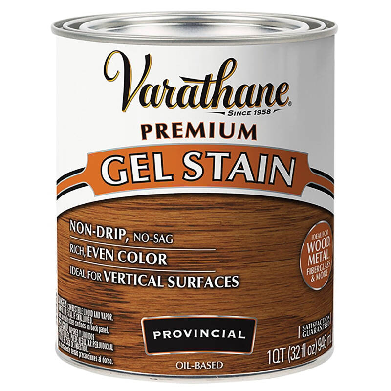 VARATHANE 358307 1-Quart Provencial Premium Gel Stain #1870062 at ...