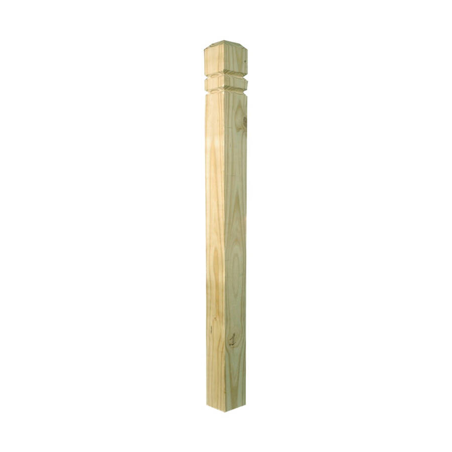 Universal Forest Products 1146604 4Inch X 4Inch X 54Inch Colonial Newel Post at Sutherlands