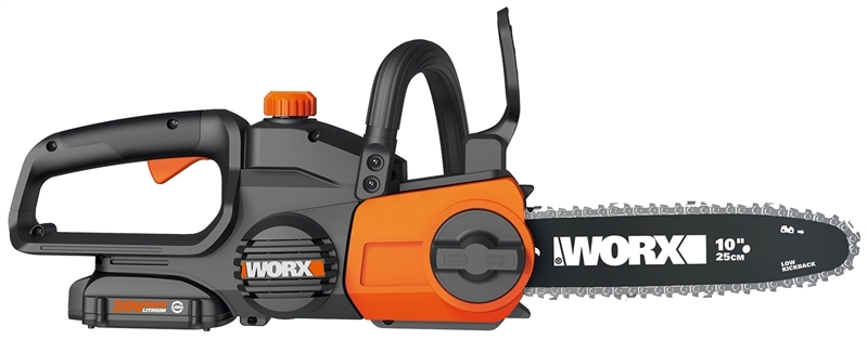 WORX WG322 10 Inch 20 Volt Power Share Cordless Chain Saw With