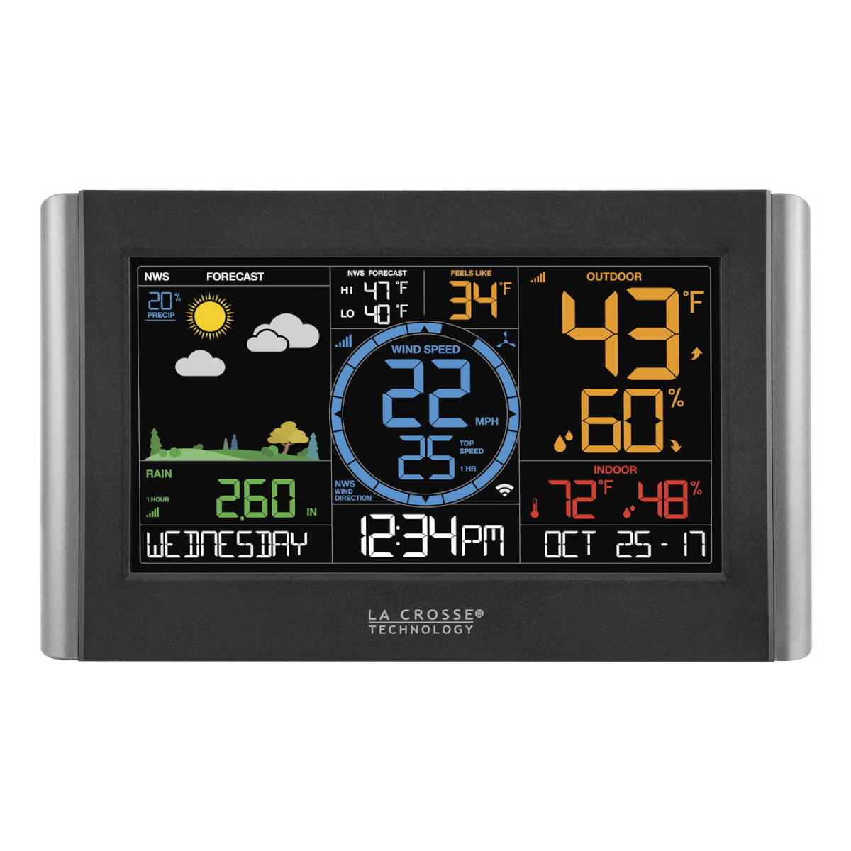 La Crosse Technology Indoor Temperature & Humidity Station