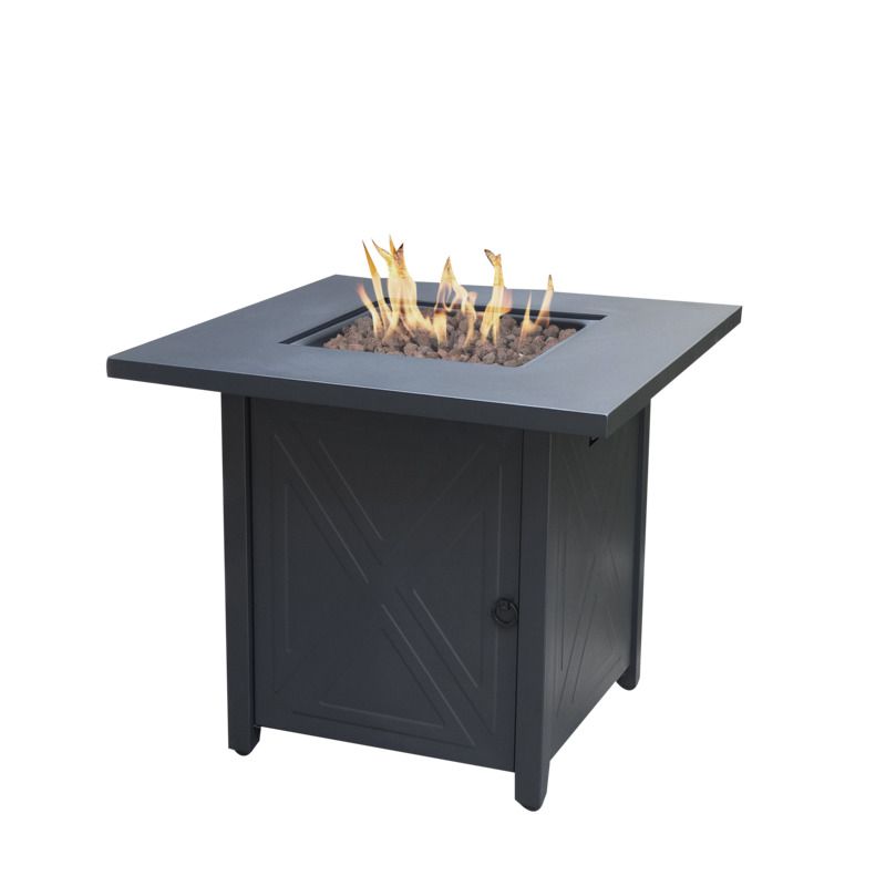 Seasonal Trends 52072 28-Inch Gas Patio Fire Pit Table at Sutherlands