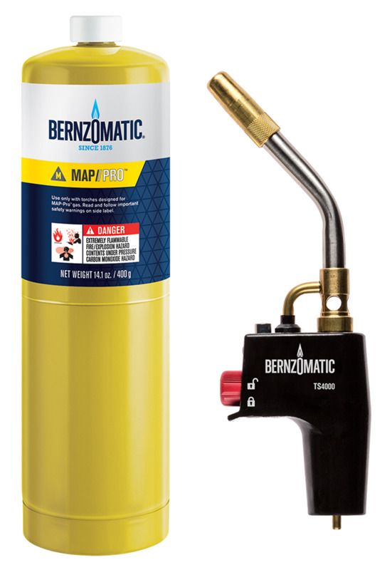 BernzOmatic TS4000KC Advanced Performance High Heat TriggerStart Torch Kit at Sutherlands