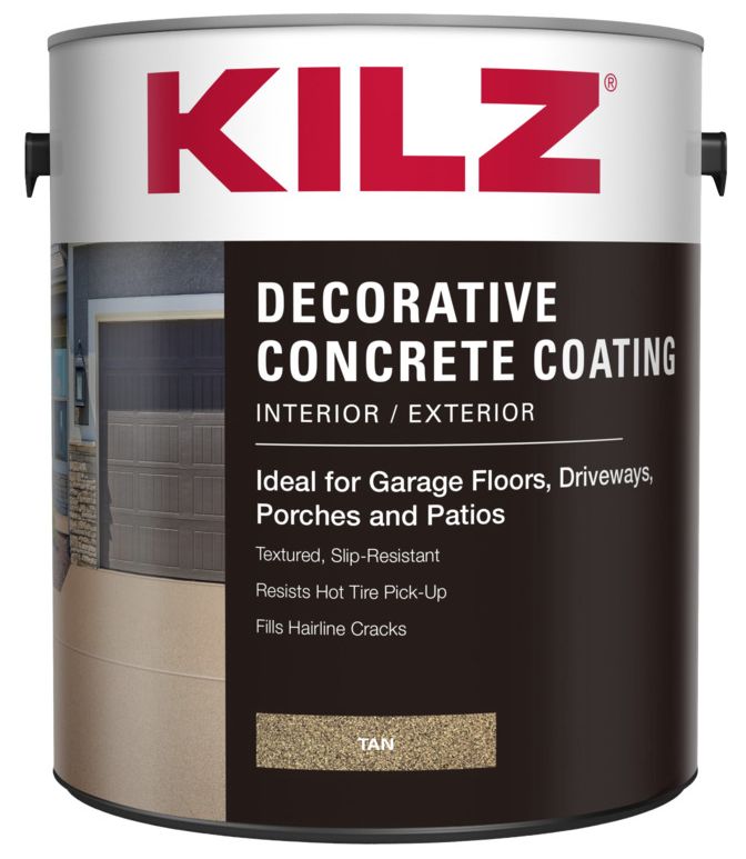 Kilz L378611 1Gallon Tan Gloss Decorative Concrete