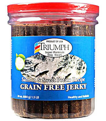 triumph grain free jerky bites