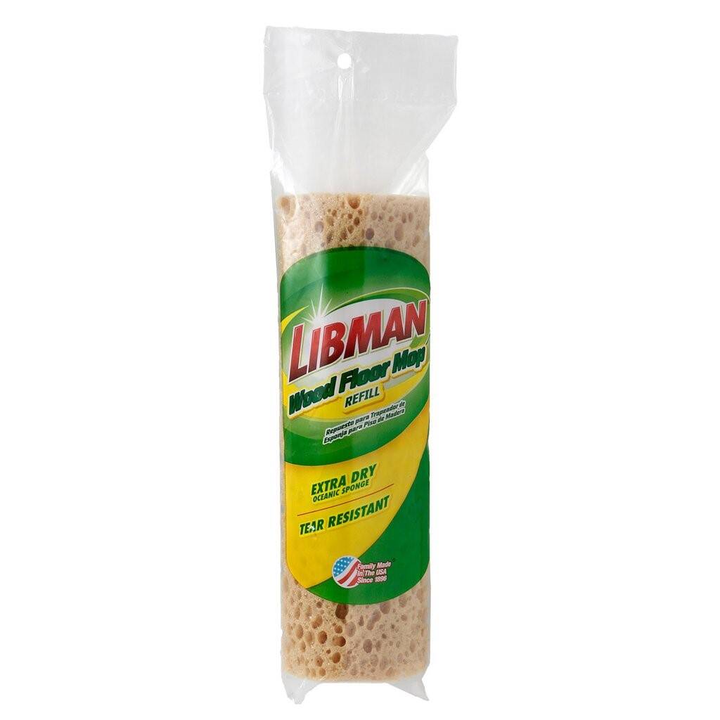 LIBMAN 2027 Wood Floor Roller Mop Refill at Sutherlands