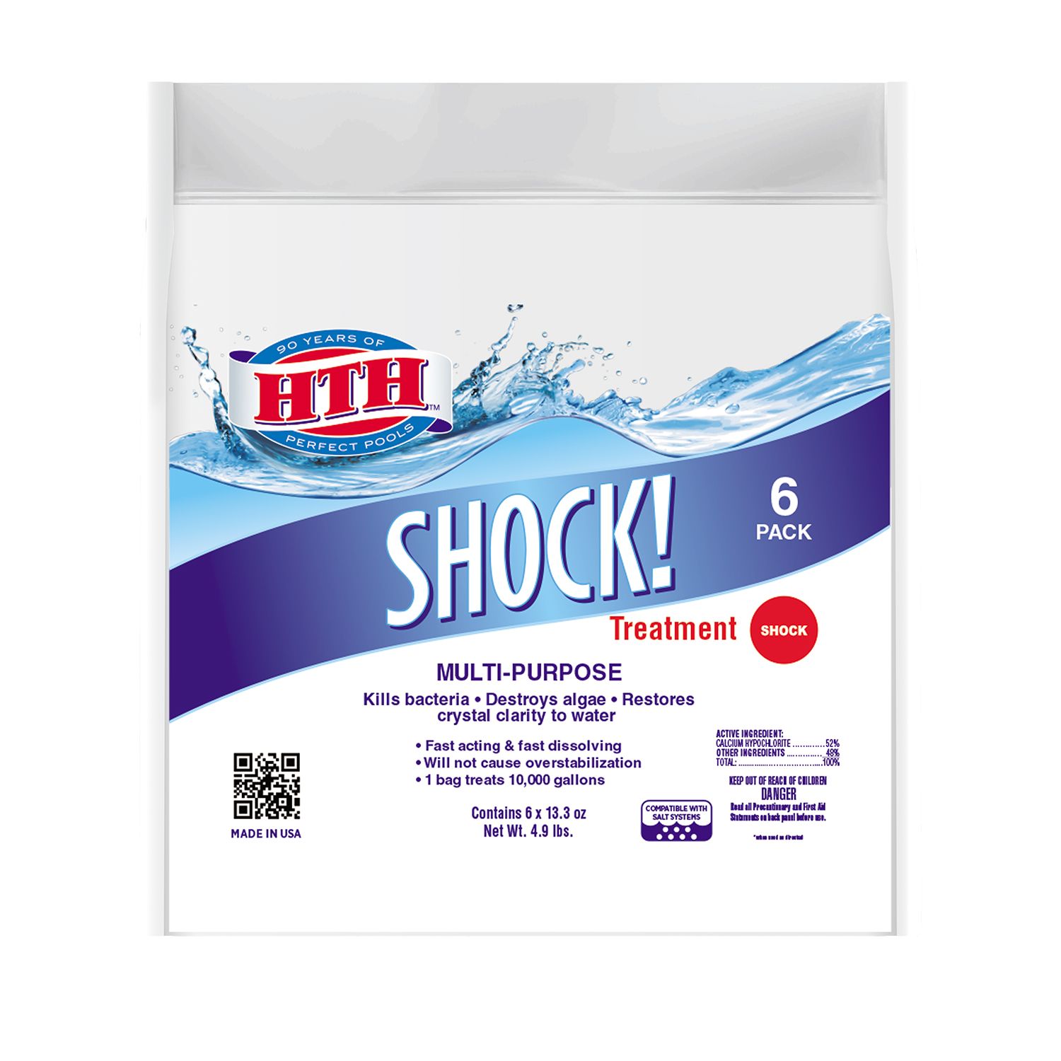 HTH 52030 13.3-Ounce Shock Treatment 6-Pack at Sutherlands