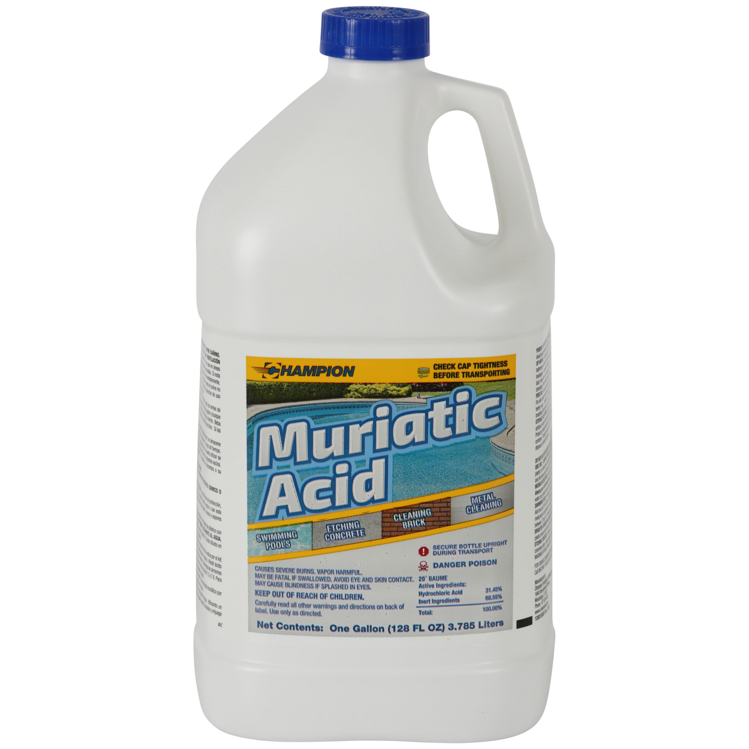 Champion CH516 1Gallon Muriatic Acid at Sutherlands