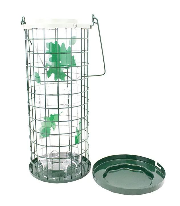 Perky-Pet 114G 3-Pound Capacity Green Squirrel Stumper Bird Feeder at ...