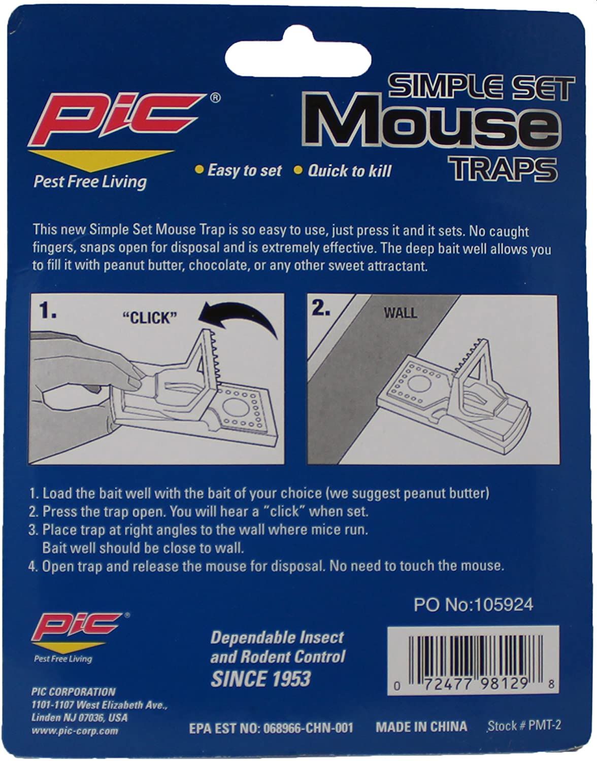 Pic 2 Simple Mouse Trap (3-pack)