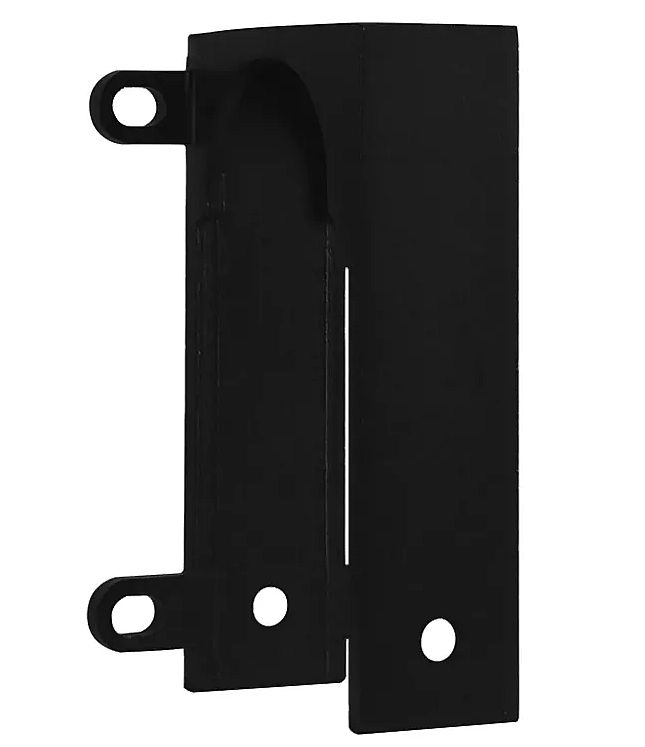 National Hardware N700115 Matte Black Barn Door Bypass Bracket at