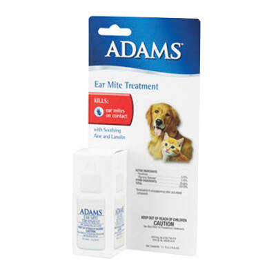 Adams FP503561 .5 Oz Ear Mite Treatment at Sutherlands