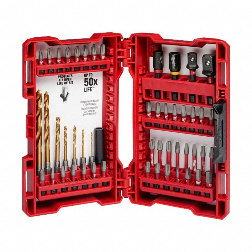 Milwaukee® 48-32-4013 SHOCKWAVE Impact Duty™ Drill And Drive Bit Set 50 ...