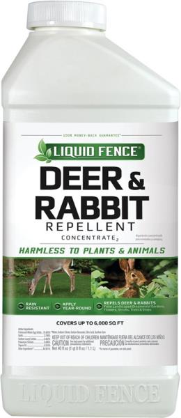 LIQUID FENCE 71136-1 10,000-Sq. Ft. Coverage Area Deer And Rabbit ...