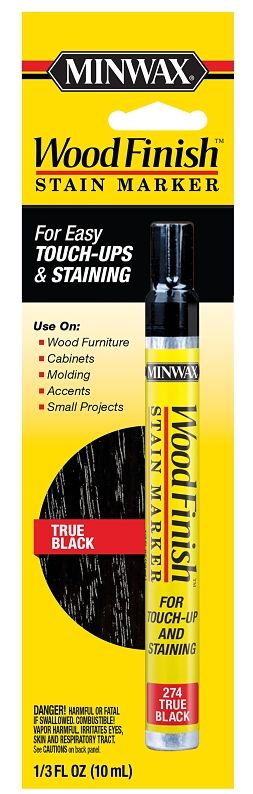 Minwax 635200000 1 3 Fl Oz True Black Wood Finish Stain Marker At Sutherlands