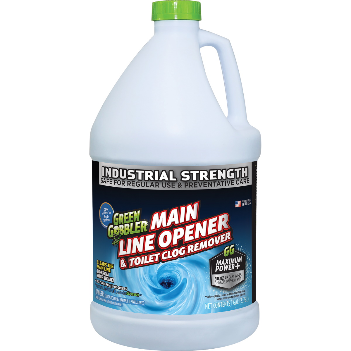 Green Gobbler Liquid Drain Clog Remover 1 Gal