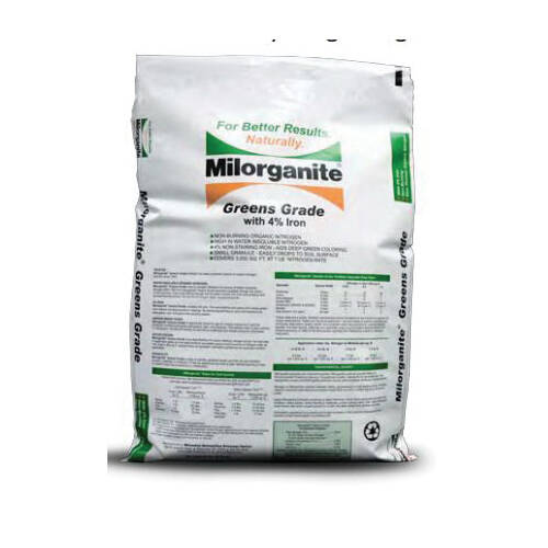 Milorganite 636 50-Lb Dark Earthy Granulate Greens Grade 6-2-0