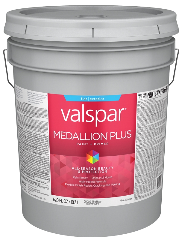 Valspar 028.0025003.008 5Gallon Medallion® Plus Flat Exterior Tint