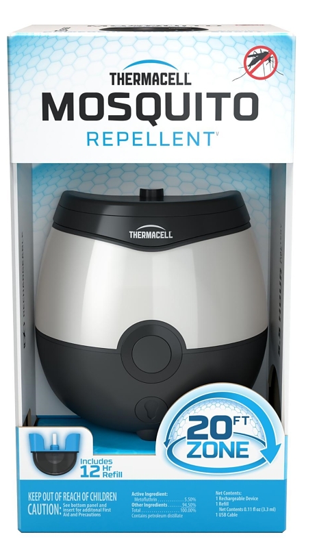 Thermacell EL55 Rechargeable Mosquito Repellent with Glow Light at ...