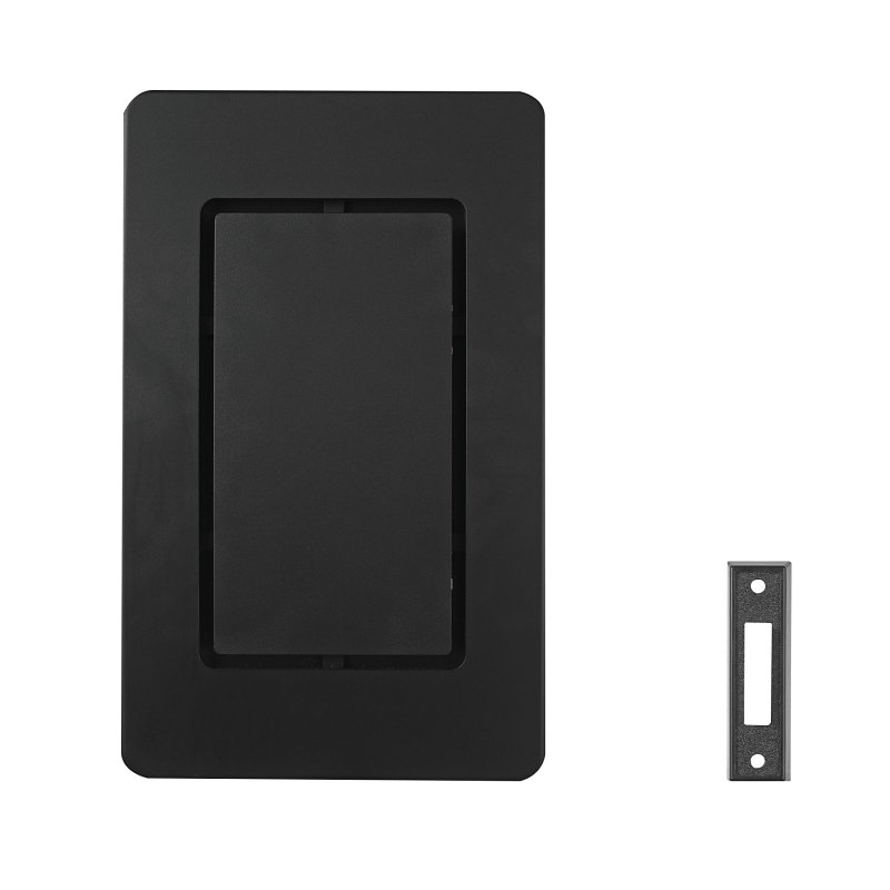 Heath Zenith 18000204 Wired Black Plastic Doorbell Kit at Sutherlands