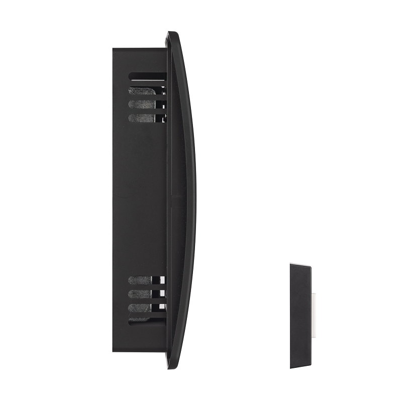 Heath Zenith 18000204 Wired Black Plastic Doorbell Kit at Sutherlands