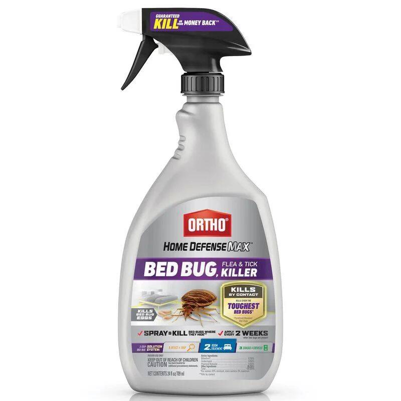 Ortho 0192510 24-Ounce Ready-To-Use Home Defense® MAX® Bed Bug, Flea ...