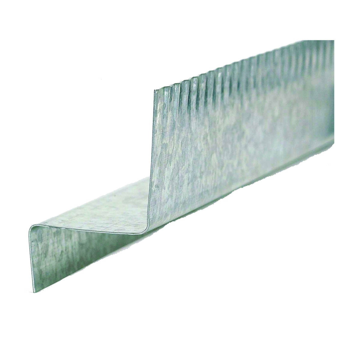 Amerimax 5651400120 ZBar Flashing, 10 Ft L, 3/8 In W, Galvanized Steel