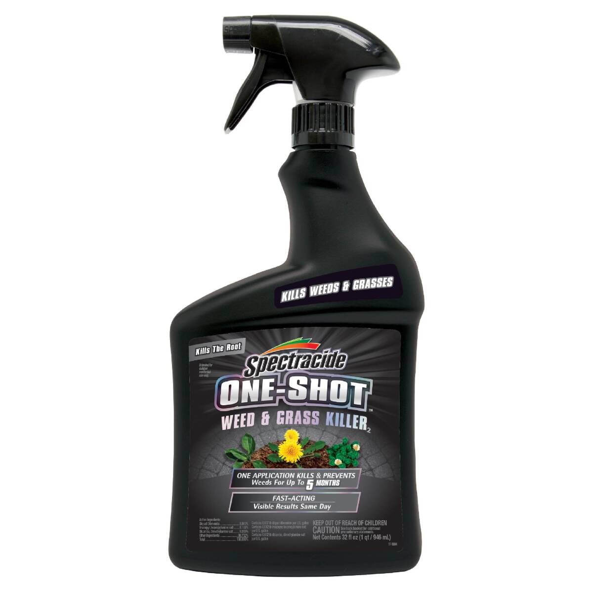 Spectracide HG67184 32Fluid Ounce OneShot™ Weed and Grass Killer